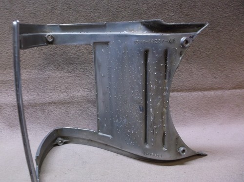 1973 MERCURY COUGAR XR-7 LEFT FRONT TURN SIGNAL PARK LIGHT BEZEL, OKAY CHROME - Picture 10 of 12