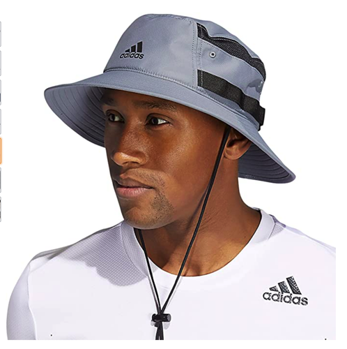 Boonie Sun Protect Bucket Hat Cap Grey 