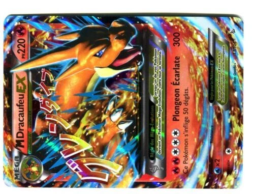 Cartas sueltas de juegos de cartas coleccionables, pokémon JCC charizard XY