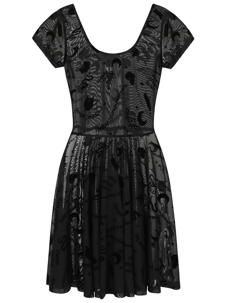 collectif wednesday skater dress Wednesday Skater Dress by Collectif