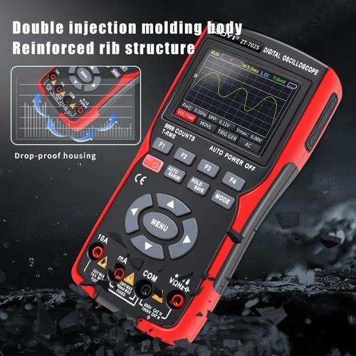 ZOYI ZT702S 2IN1 Digital Oscilloscope Multimeter Handheld Tester RMS Tranistor - Picture 12 of 12