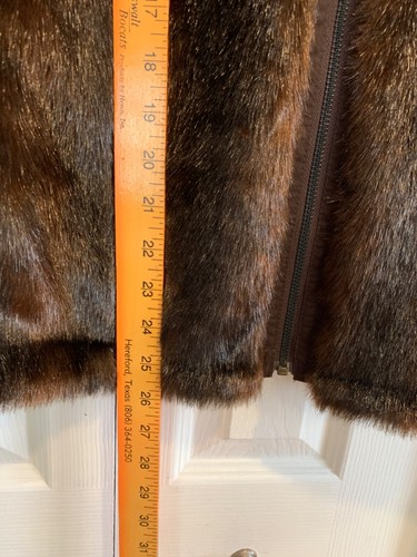 Old Navy, NWT, reversible vest, cotton/faux fur, pockets, outdoors, sporty Sz XL - Picture 13 of 14