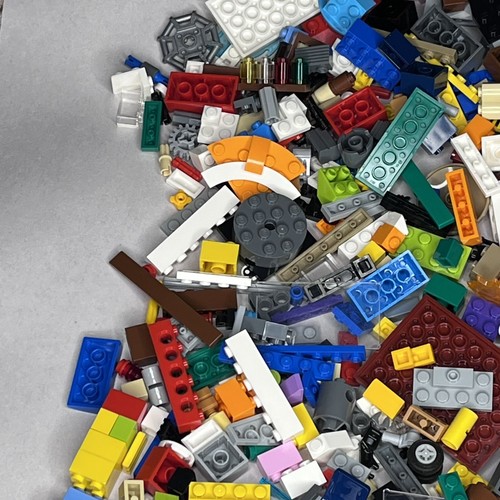 LEGO Lote de más de 2 libras a granel Lote de piezas de ladrillos etc. Juegos mixtos múltiples - Imagen 10 de 12