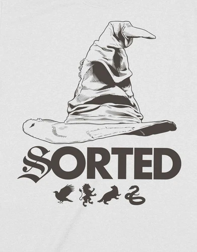 Harry Potter T Shirt Sorting Hat Logo new Official Unisex