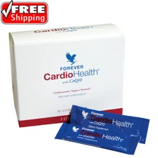 Forever Cardio Health with CoQ10 Support the Cardiovascular System 30 Packs
