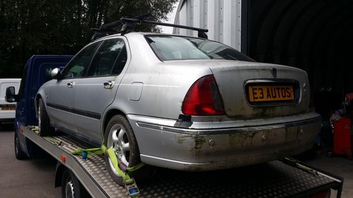 Modanatura Modanatura Alettone Anteriore Lato Sinistro Passeggero Rover 400 45 MGZS MG ZS ♻️ - Foto 5 di 6