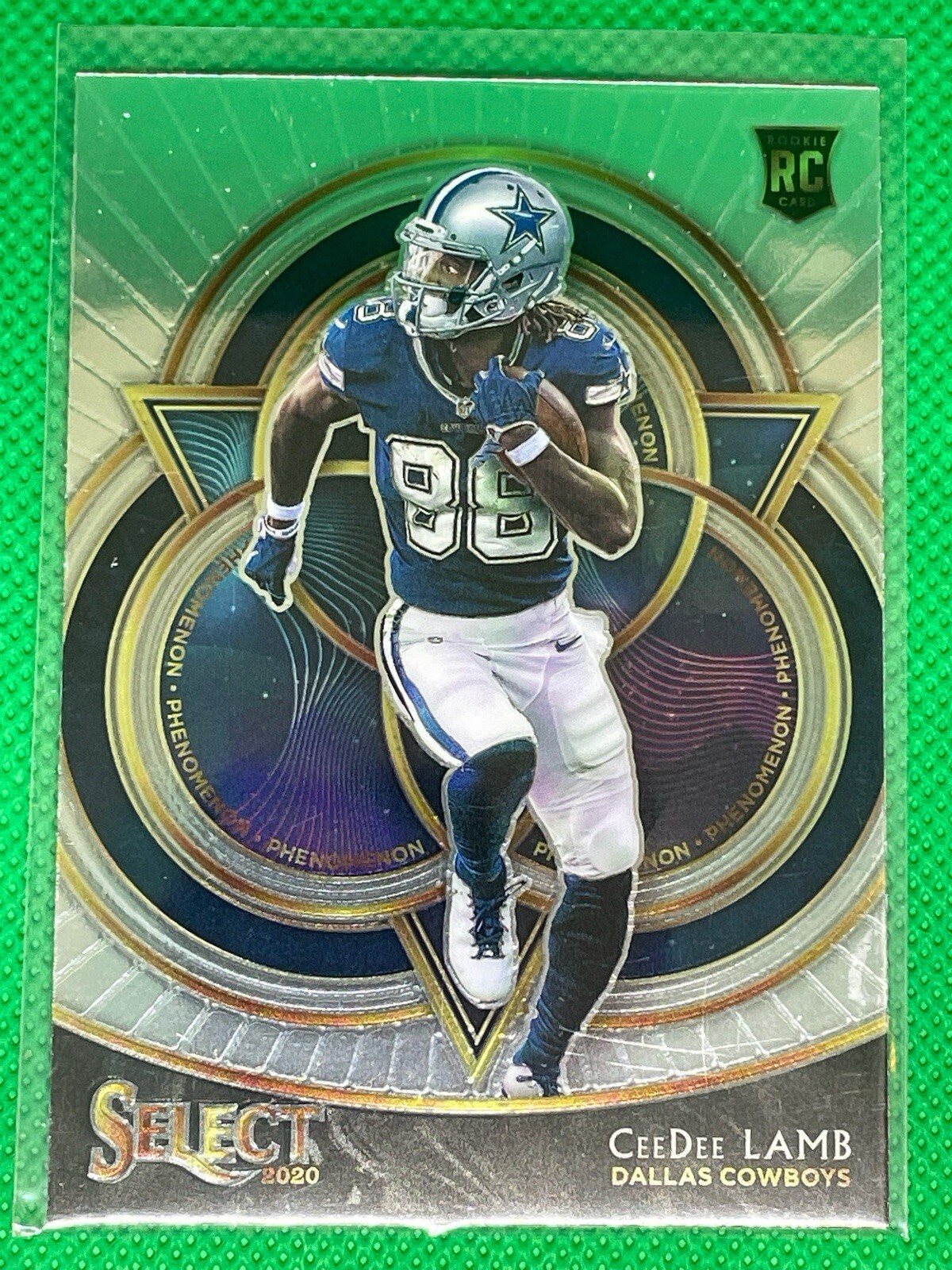 2020 Panini Select Phenomenon #P24 CEEDEE LAMB RC Dallas Cowboys