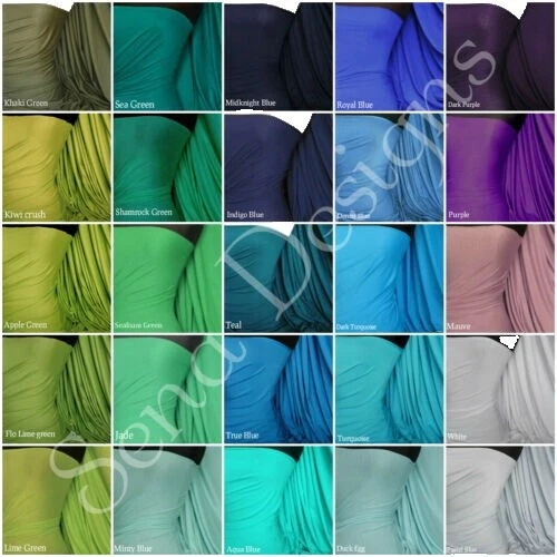 Tecido de Viscose Liso Estampado em várias cores