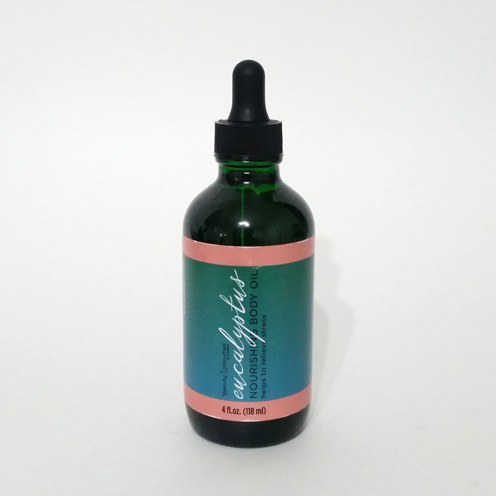 Beauty Untouched SJ Creations Eucalyptus Body Oil Helps Relieve Stress