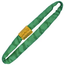 Round Lifting Sling Endless Heavy Duty Polyester Green 10'