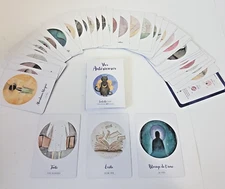 Vies Anterieures TAROT Card Deck Oracle in FRENCH with Guide Past Lives