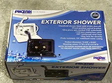 Phoenix Products PF266701 Exterior Shower - Black 13-3/8” x 8-3/8” New
