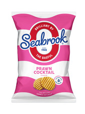 Seabrook Crisps Crinkle Cut Prawn Cocktail 32 x 31.8g Free UK P&P