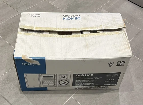 Denon D-G1MD Mini Hi Fi System Boxed & Remote Fully Working 🔥 - Imagen 19 de 19