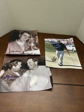 PGA Masters US Open PGA Signed 8x10 Photo Lot Gay Brewer Craig Stadler & Fleck