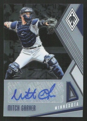 2018 Panini Chronicles Mitch Garver Auto Phoenix Signatures #PS-MG Card