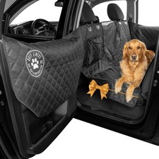 Medium Dog Seat Cover, Black   As Seen on Shark Tank   Back Seat Protector