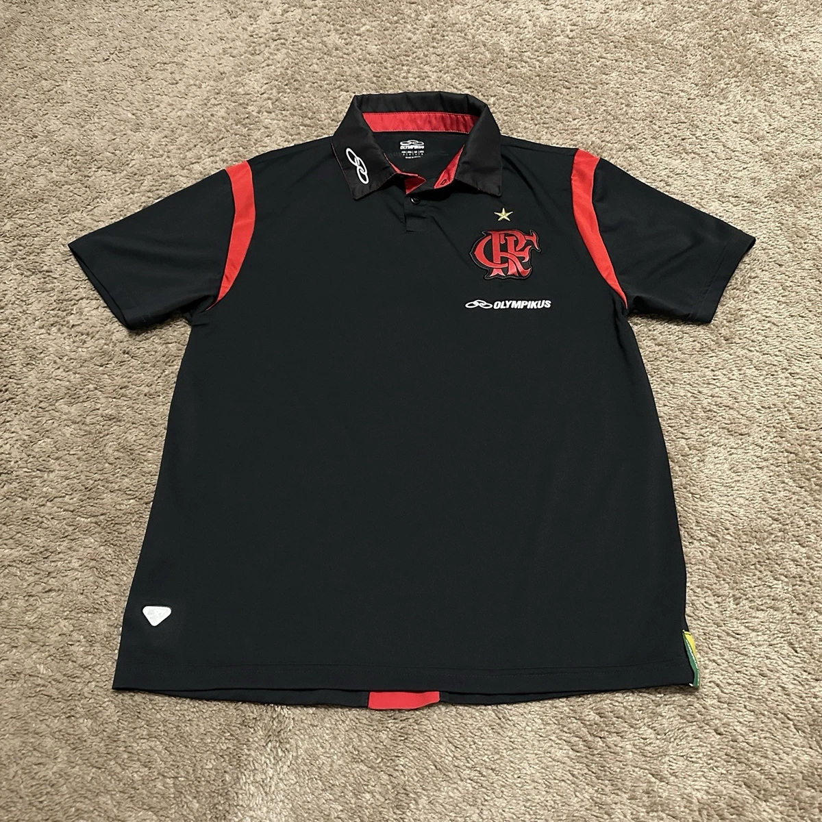 Flamengo Black International Club Soccer Fan Apparel and Souvenirs