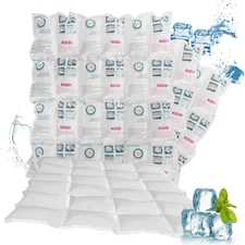 Ice Packs for Shipping & Cooler, Shipping Cold Packs Long Lasting, Reusable Gel 