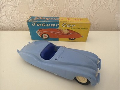 K Toys (Hongkong) Kunststoff Jaguar XK120 Open Tourer, Friktionsspielzeug