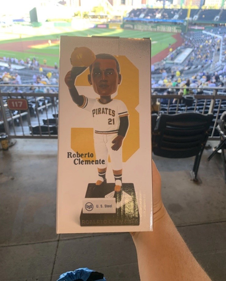 2026 Roberto Clemente Pittsburgh Pirates SGA Bobblehead 9/15/26 Fast Shipping!!!