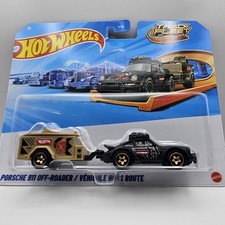 2025 Hot Wheels Hype Hauler Black Track Fleet JCM62