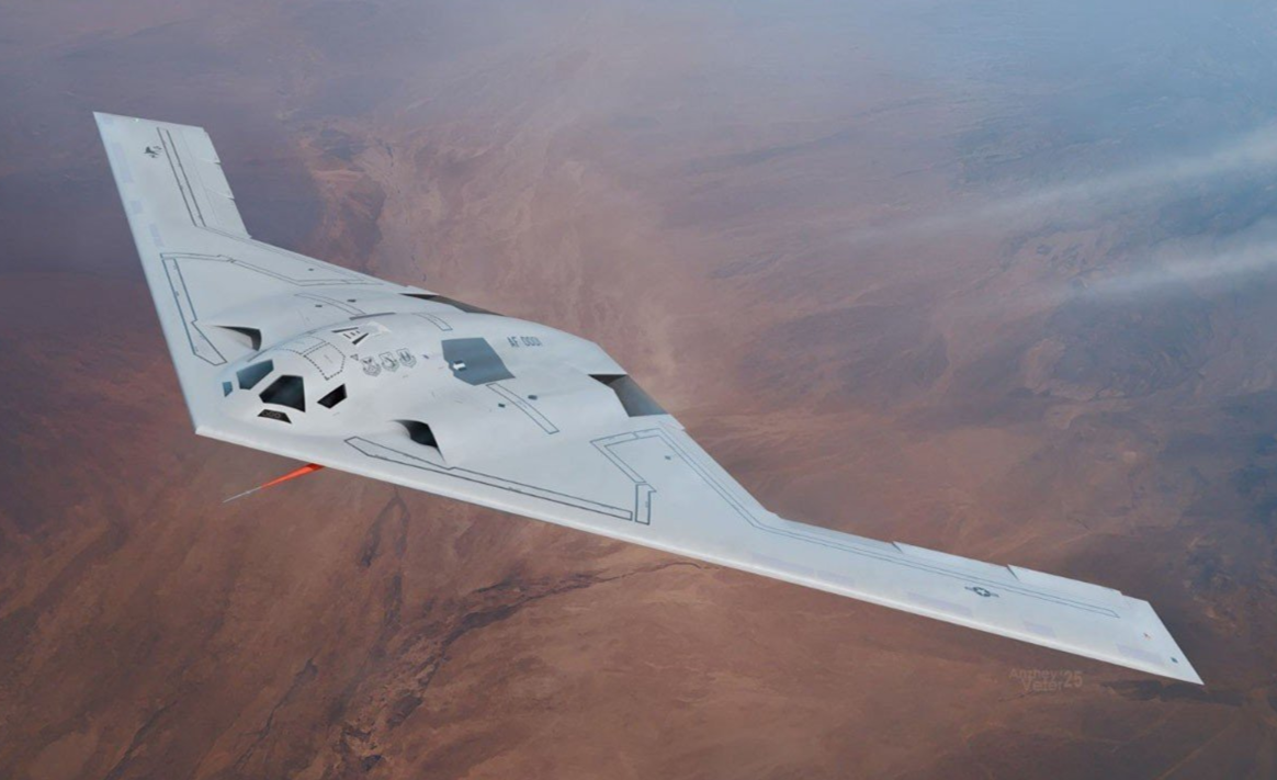MicroDetail MD-45 1/700 Scale USAF Northrop Grumman B-21 Raider