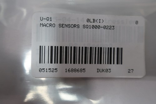 Macro Sensors SQ1000-0223 Electronic Transducer - Picture 7 of 7