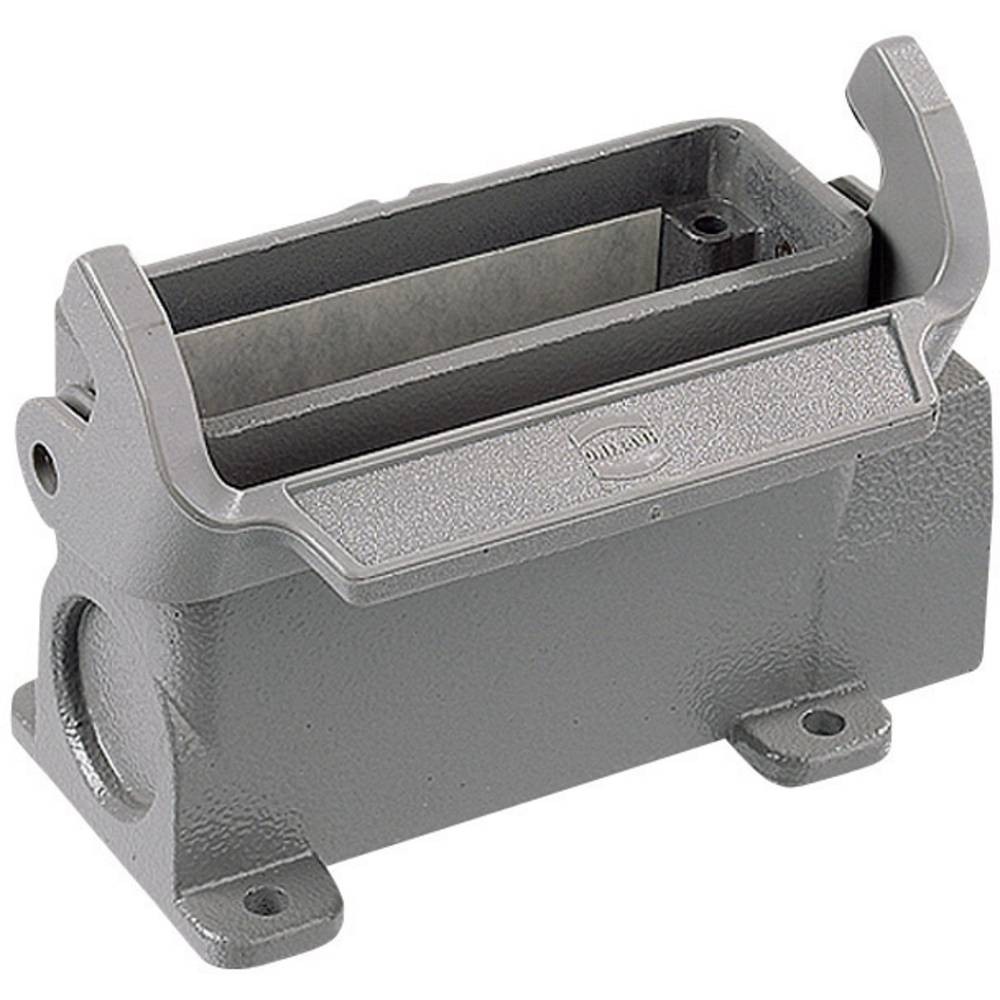 Embase Han 16A HARTING 09200160252 avec verrouillage étanche IP65 en aluminium