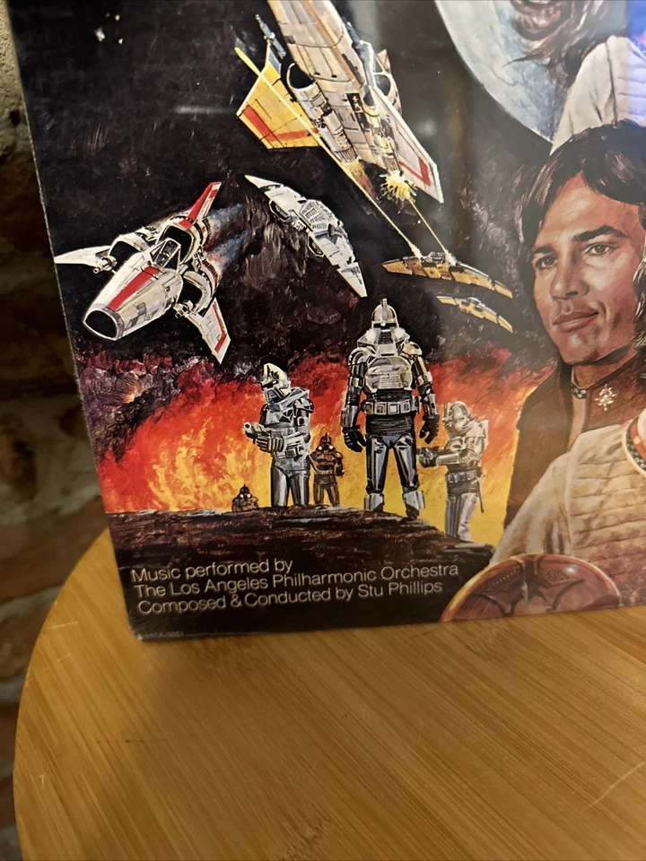 The Saga Of Battlestar Galactica, &  Original soundtrack Vinyl, MCA PROMO (1979) - Image 4 of 4