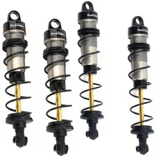 Powerhobby XTREME Front & Rear Titanium Shaft Shocks (4) FOR Traxxas Rustler