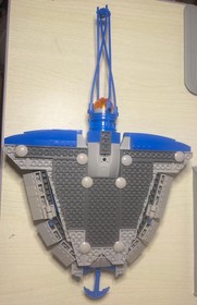 Lego Star Wars Gungan Sub (9499) &mdash; complete submarine build, Jar Jar fig only