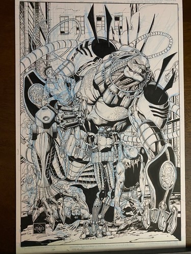 CYBERFROG Original Cover Art von ETHAN VAN SCIVER FROG MEETS WORLD #1