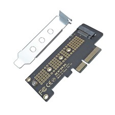 NVMe PCIe M 2 NGFF SSD to adapter card PCI express x 4 to M.2 card with bracGA