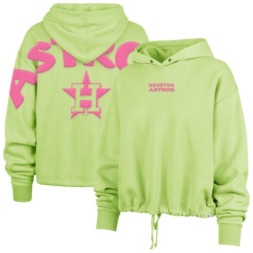 Damen '47 grün Houston Astros Bright Side Venice Pullover Hoodie