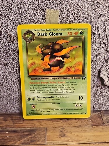 Dark Gloom 36/82 Team Rocket Regular Pokémon card