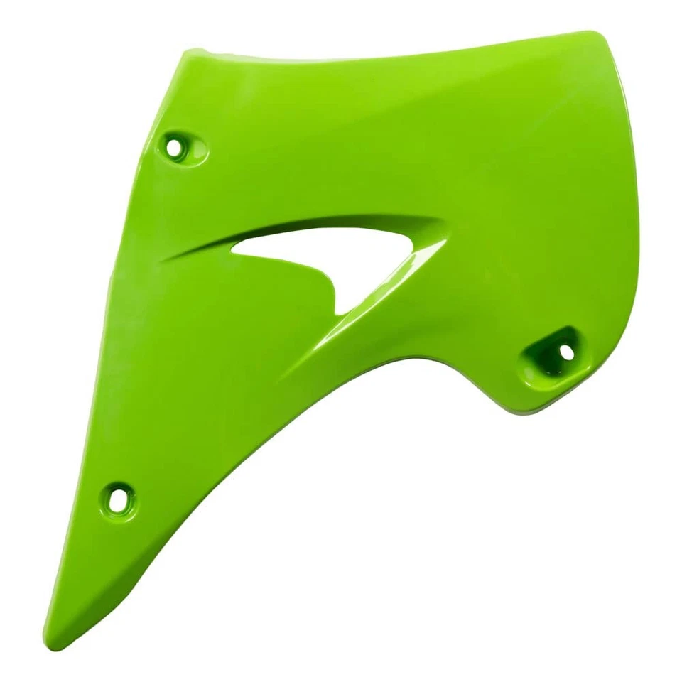 Acerbis Radiator Scoops Green For Kawasaki KX250 2003-2007 - Image 2 of 4