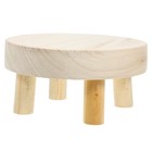  Wood Potted Plant Stand Wooden Plant Riser Potted Plant Shelf Wood Potted Plant