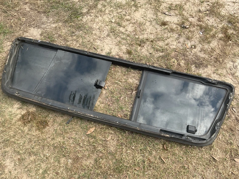 Ford F150 1997-2003 ventana trasera corredera de vidrio OEM 1998 1999 2000 2001 Foto 4 de 4