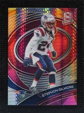 2021 Panini Spectra Neon Pink Prizm 6/25 Stephon Gilmore #69 0l5d