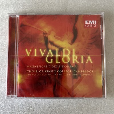 Vivaldi Gloria/Dixit/Magnificat - Cambridge Kings College Choir (CD, 2002) NEW