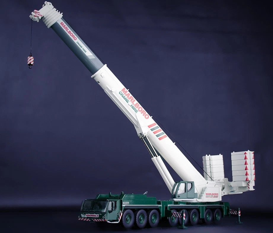 IMC MODELS, LIEBHERR LTM1450-8.1 MALBORO NOLEGGIO GRU, 1/87, IMC32-0161 - Immagine 4 di 4