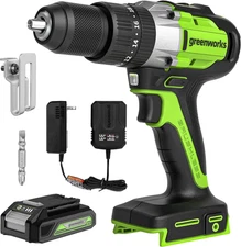 24V Brushless 1/2" Hammer Drill (530 In-Lbs.) 2.0Ah Battery and Charger Included