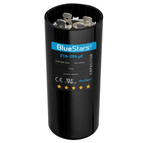 Upgraded Version 216-259 uf MFD 220-250 VAC 50/60 Hz SC0080 CD60 Round Motor ...