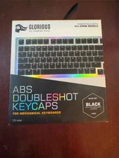 Glorious PC Gaming Race PC Gaming Race Doubleshot Keycaps V2 GLO-KC-ABS-USKIT-B