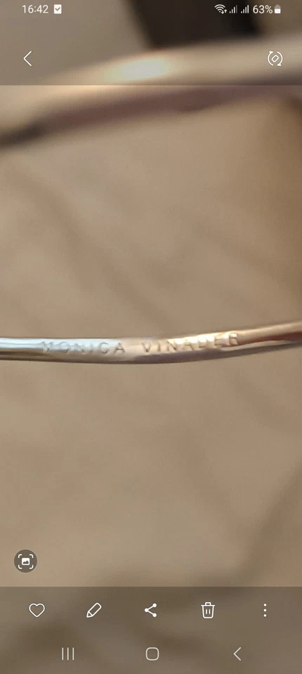 Monica vinader Nira Reef Slim Braslet Silver, Preowned But Never Worn) MRP 185£ - Image 4 of 4