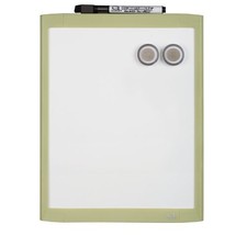 Quartet Dry Erase Board - 11" Width X 8.50" Height - White Stainless Steel