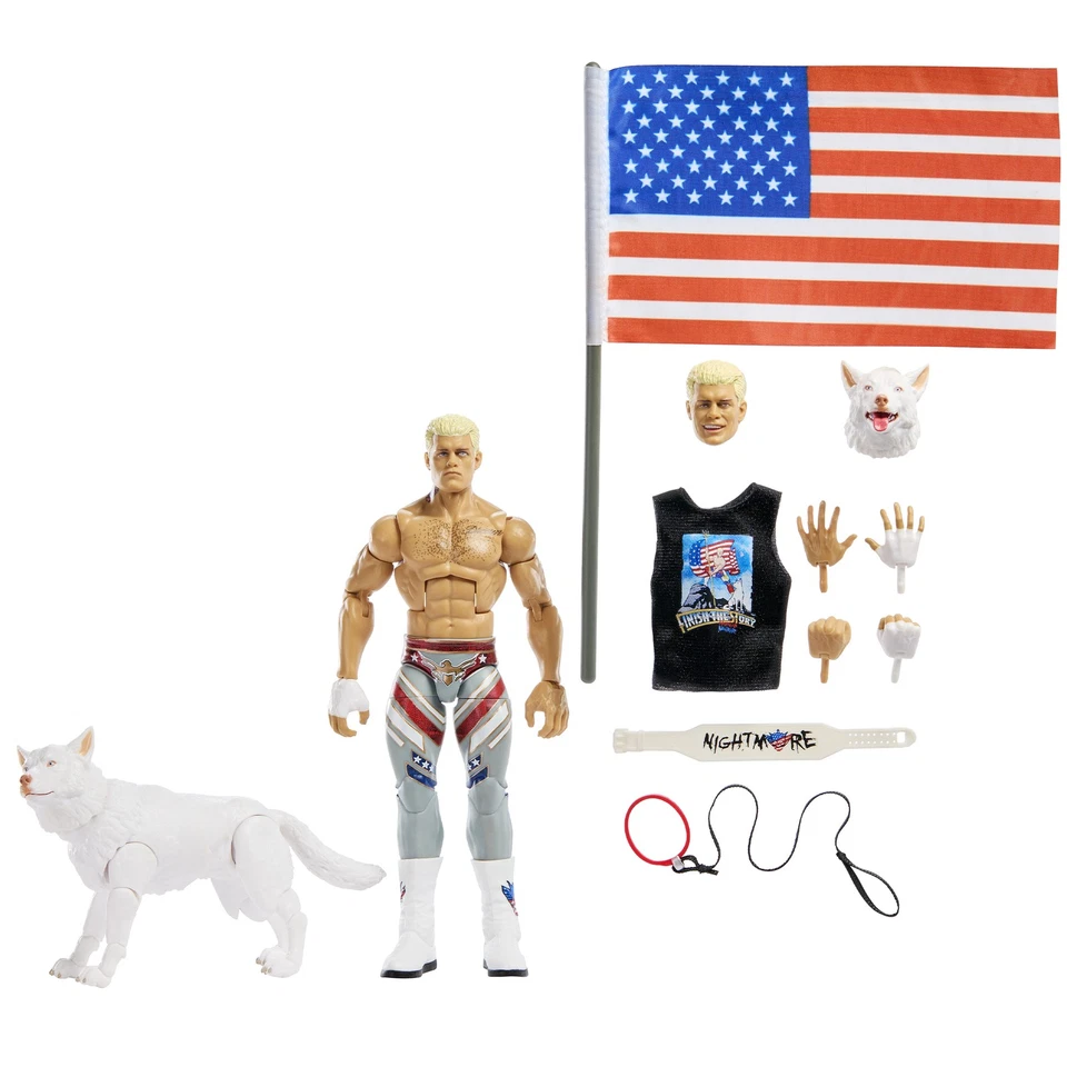 Finish The Story (Cody Rhodes & Pharaoh) - Paquete de 2 figuras de lucha libre WWE Elite Foto 3 de 3