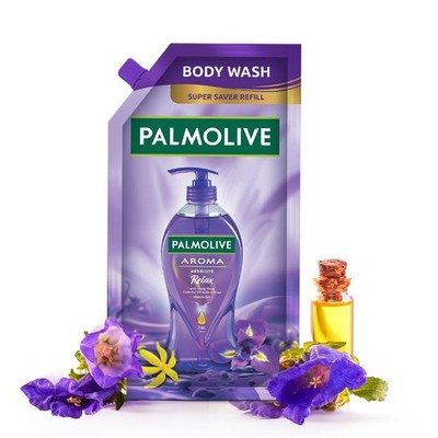 Palmolive Relax Body Wash Refill 750ml | Soft Skin Shower Gel