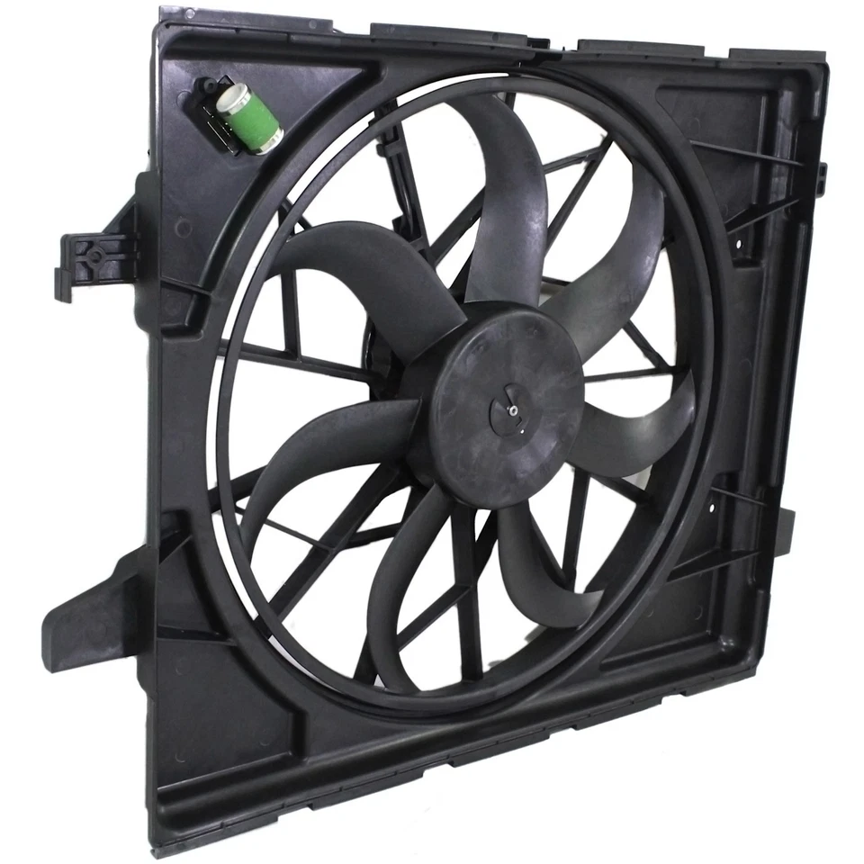 Ventilador de refrigeración del radiador para Dodge Durango 2011-2020 Jeep Grand Cherokee 2011-2021 Foto 3 de 4